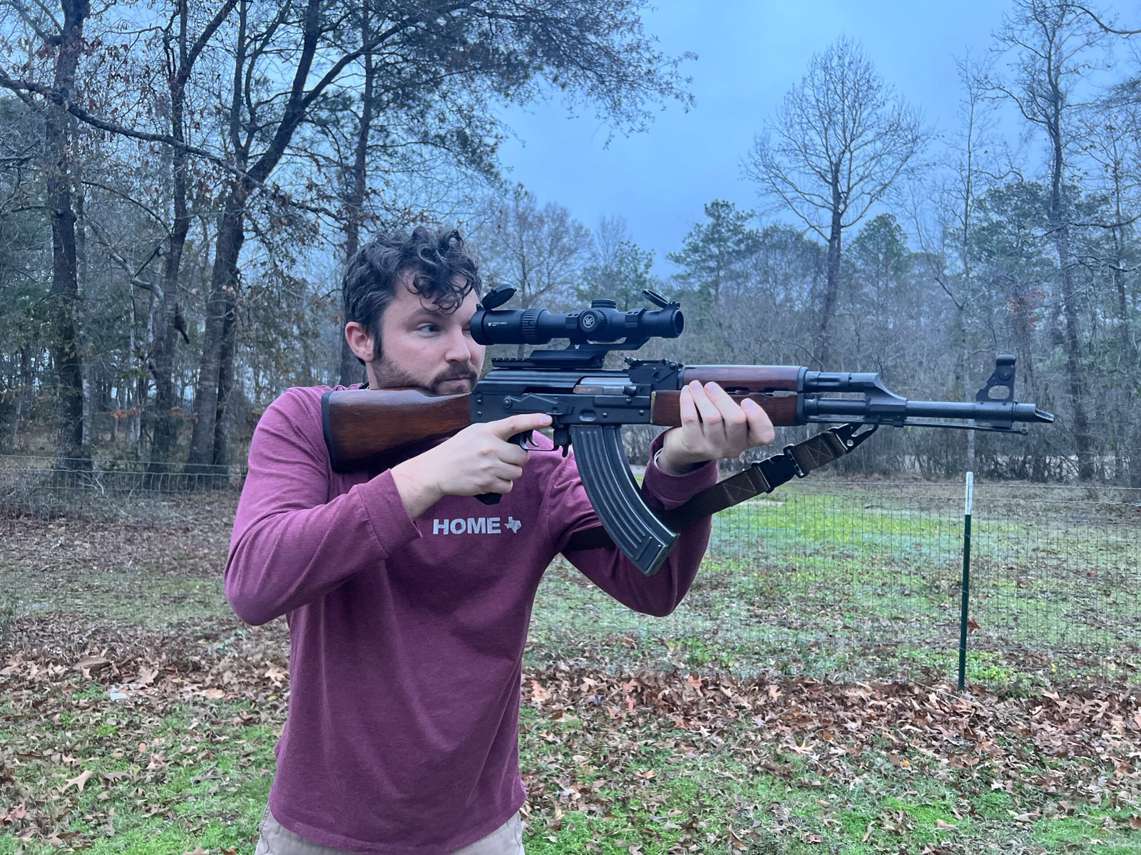 Vortex Strike Eagle on a Zastava AK-47 style rifle
