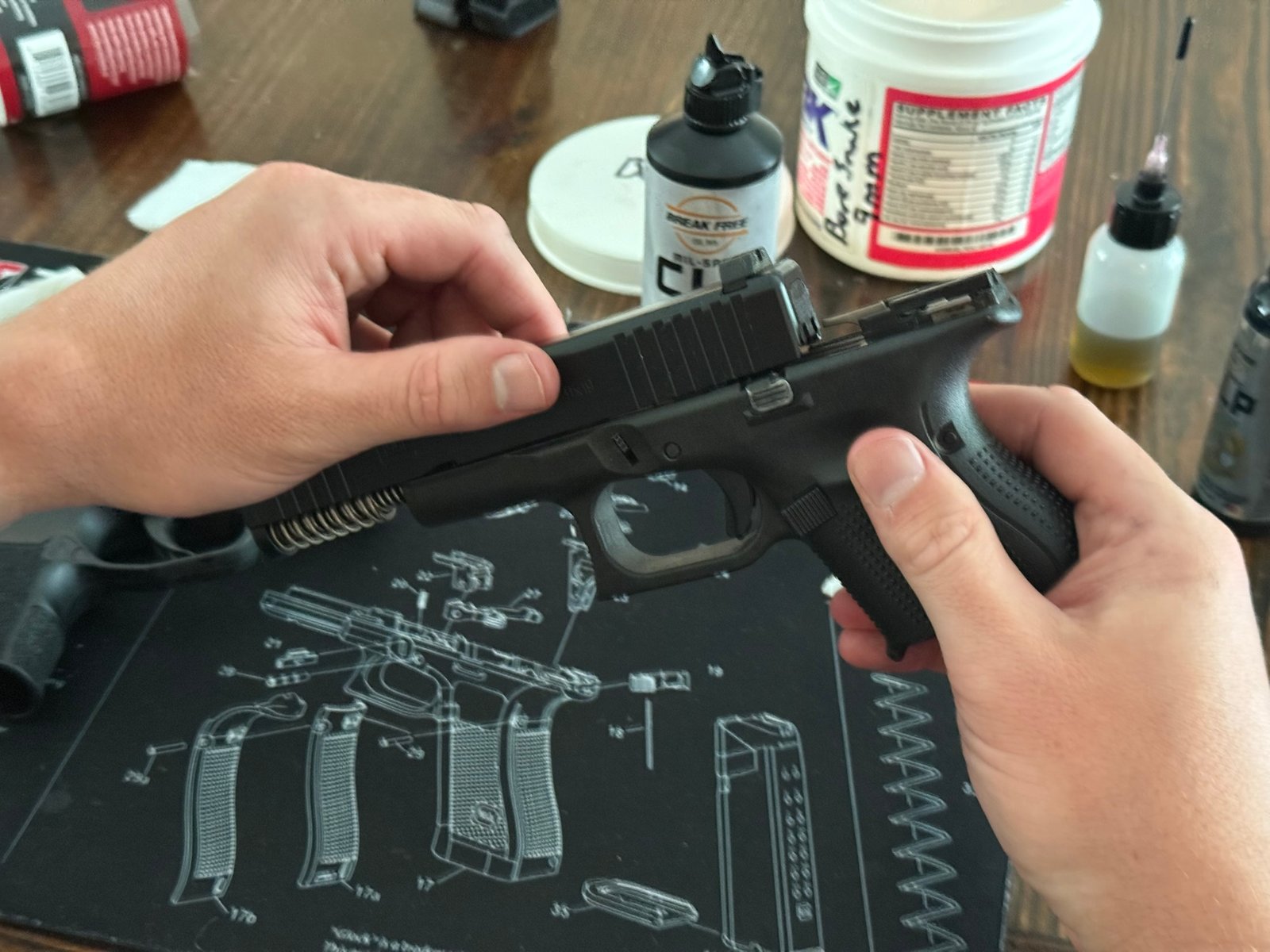 Reassembling the Glock 26