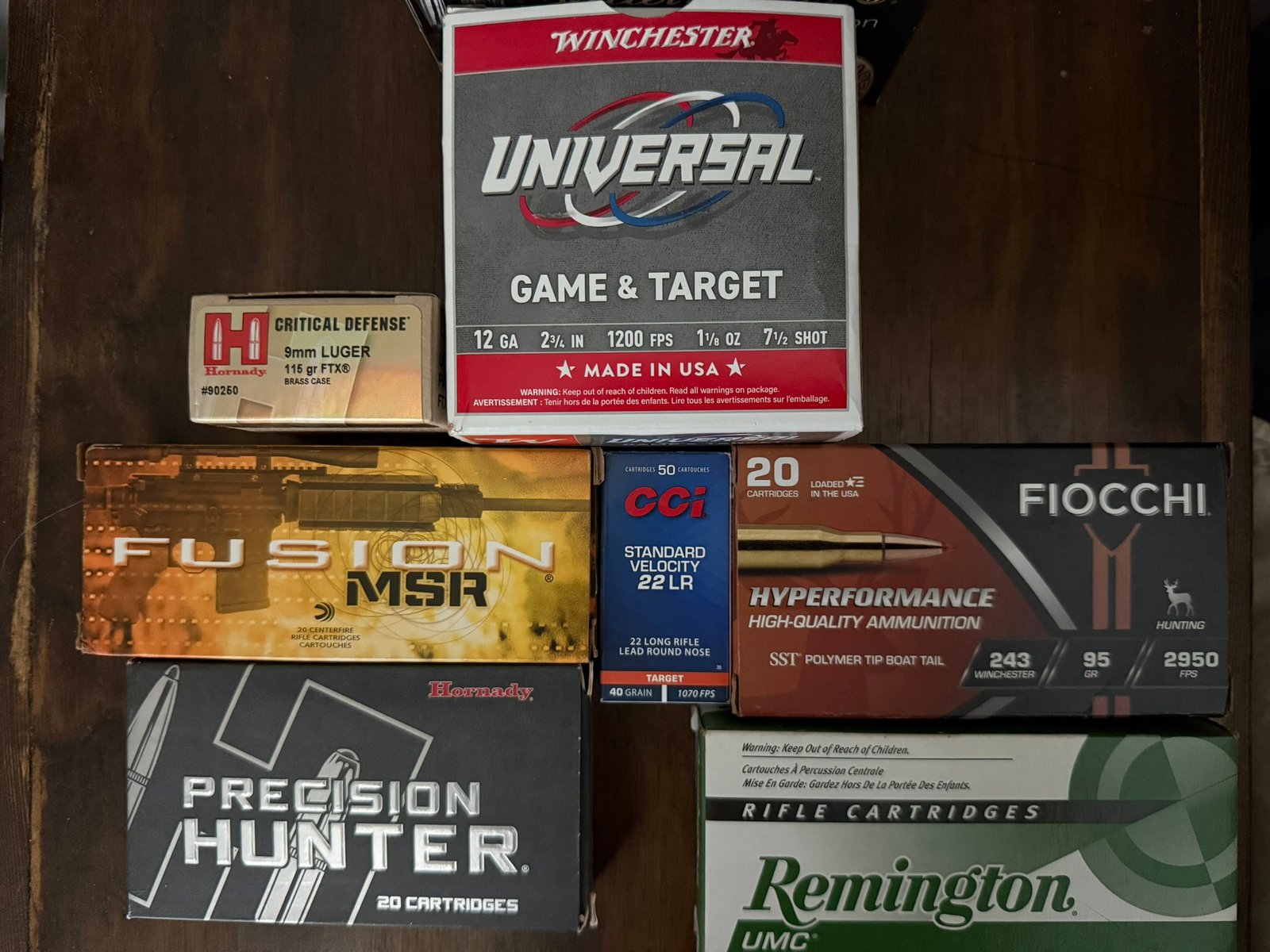Ammo boxes