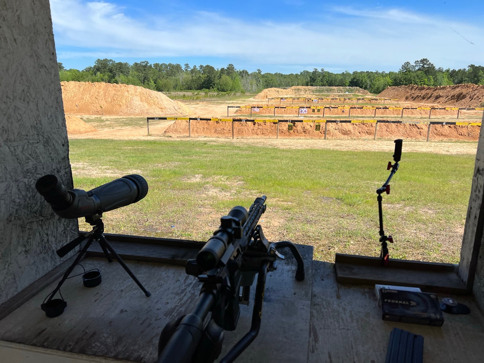 View at Trinity Armory Gun Range