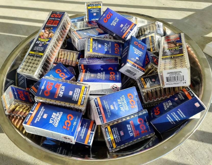 22 LR ammo