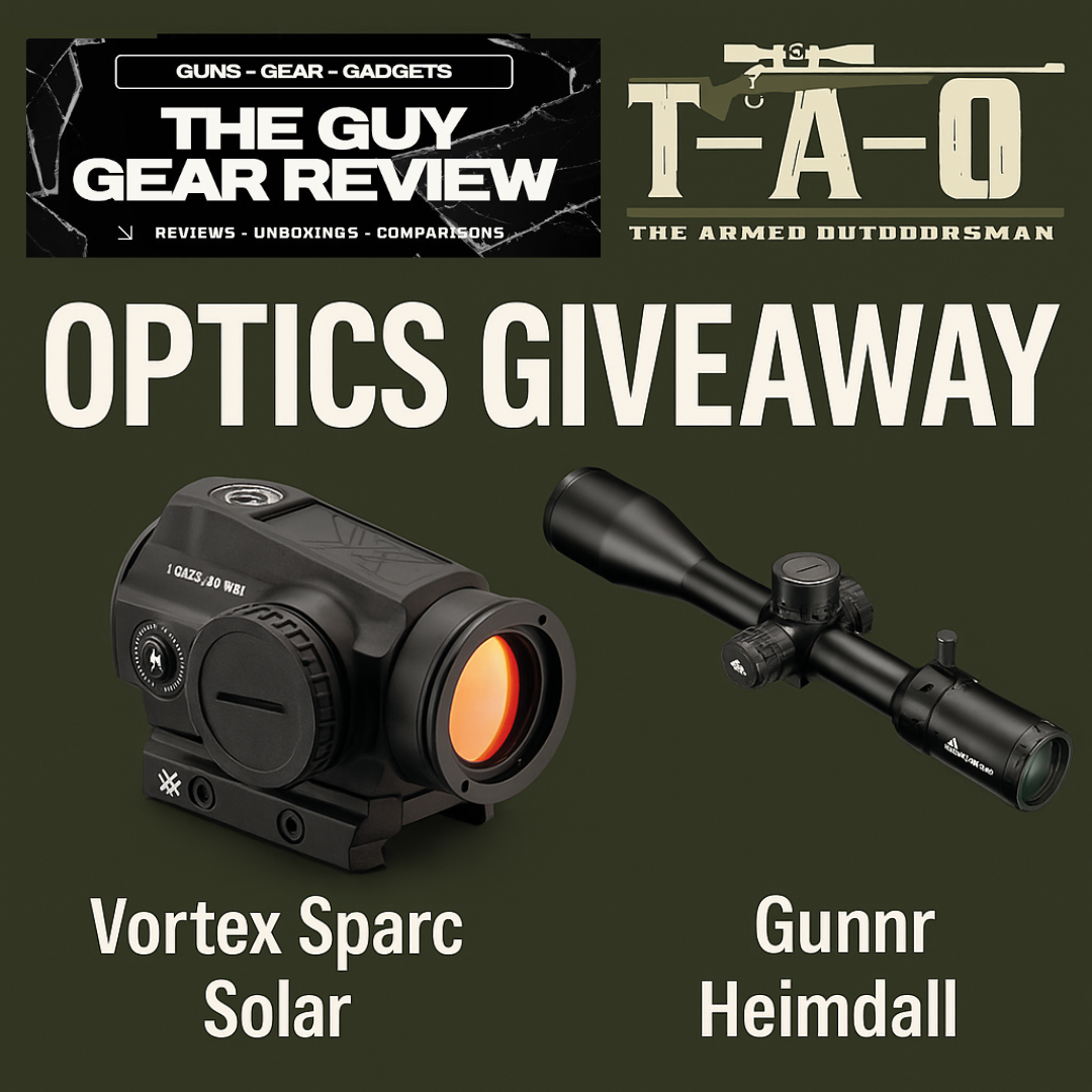 The Guy Gear Review X The Armed Outdoorsman: Optics Giveaway!