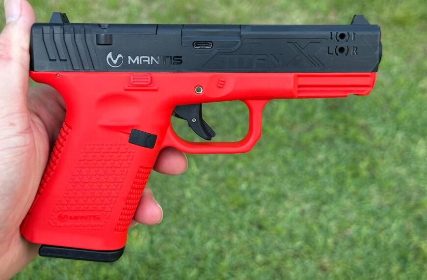 Mantis TitanX Laser Training Pistol: A Convenient Upgrade to Dry-Fire Training