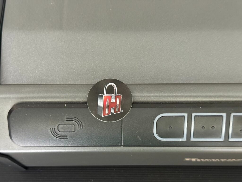Hornady Rapid Safe Keypad Vault RFID tag and sensor for quick access unlocking