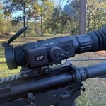 DNT Hydra HS635R thermal scope mounted on an AR-15 rifle